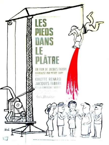 Les pieds dans le plâtre