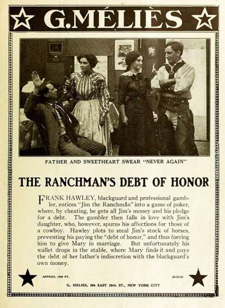 The Ranchman's Debt of Honor