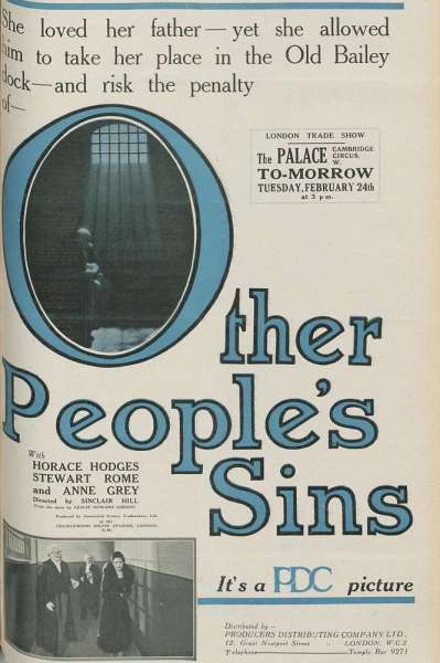 Other People's Sins