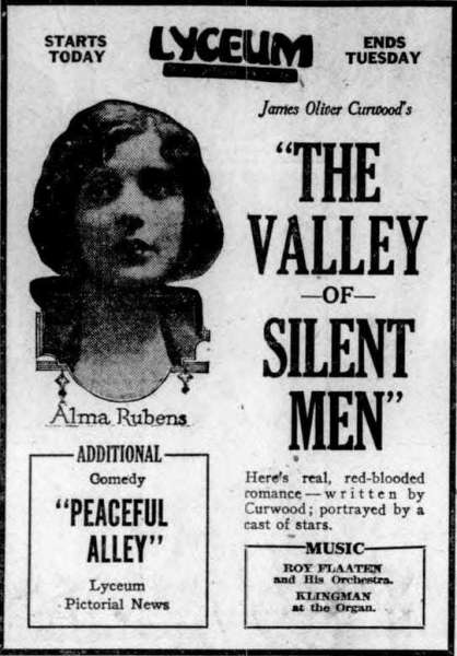 The Valley of Silent Men