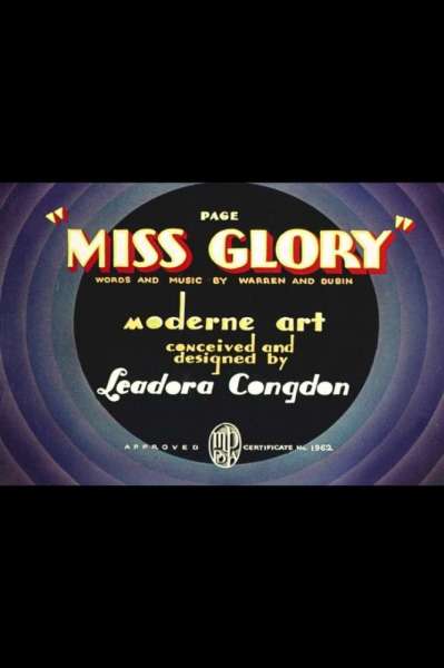 Page Miss Glory