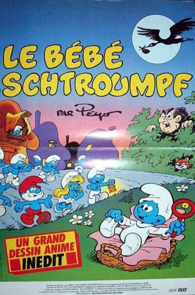 Le bébé schtroumpf