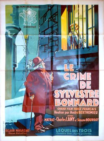 The crime of Sylvestre Bonnard