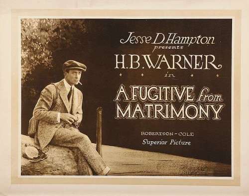 A Fugitive from Matrimony