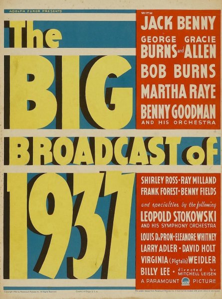 The Big Broadcast of 1937