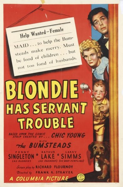 Blondie Has Servant Trouble