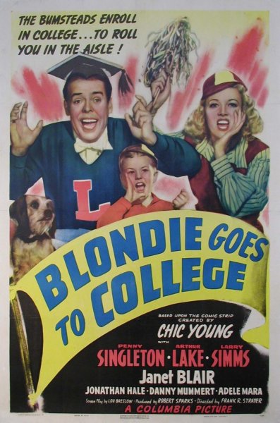 Blondie Goes to College