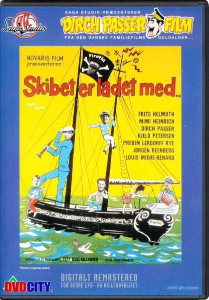 Skibet er ladet med