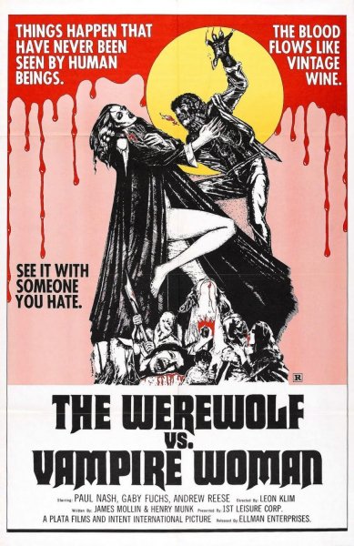 The Werewolf Versus the Vampire Woman