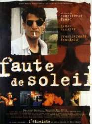 Faute de soleil