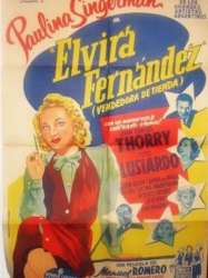 Elvira Fernández, vendedora de tiendas